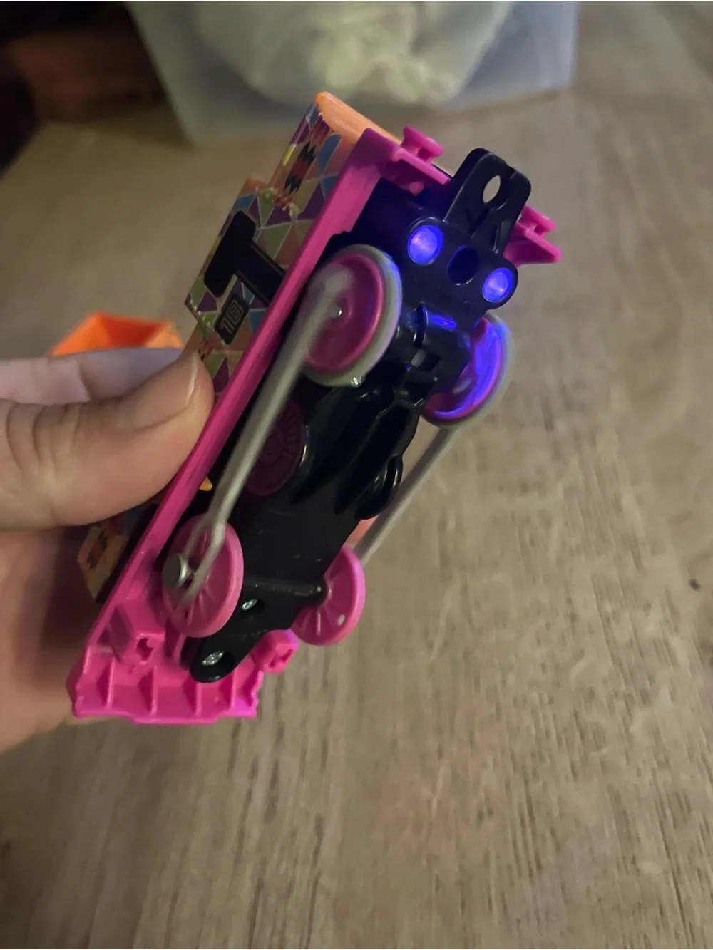 Motorized Trackmaster Thomas & Friends Train Tank Hyperglow Nia 2017 testedWorks